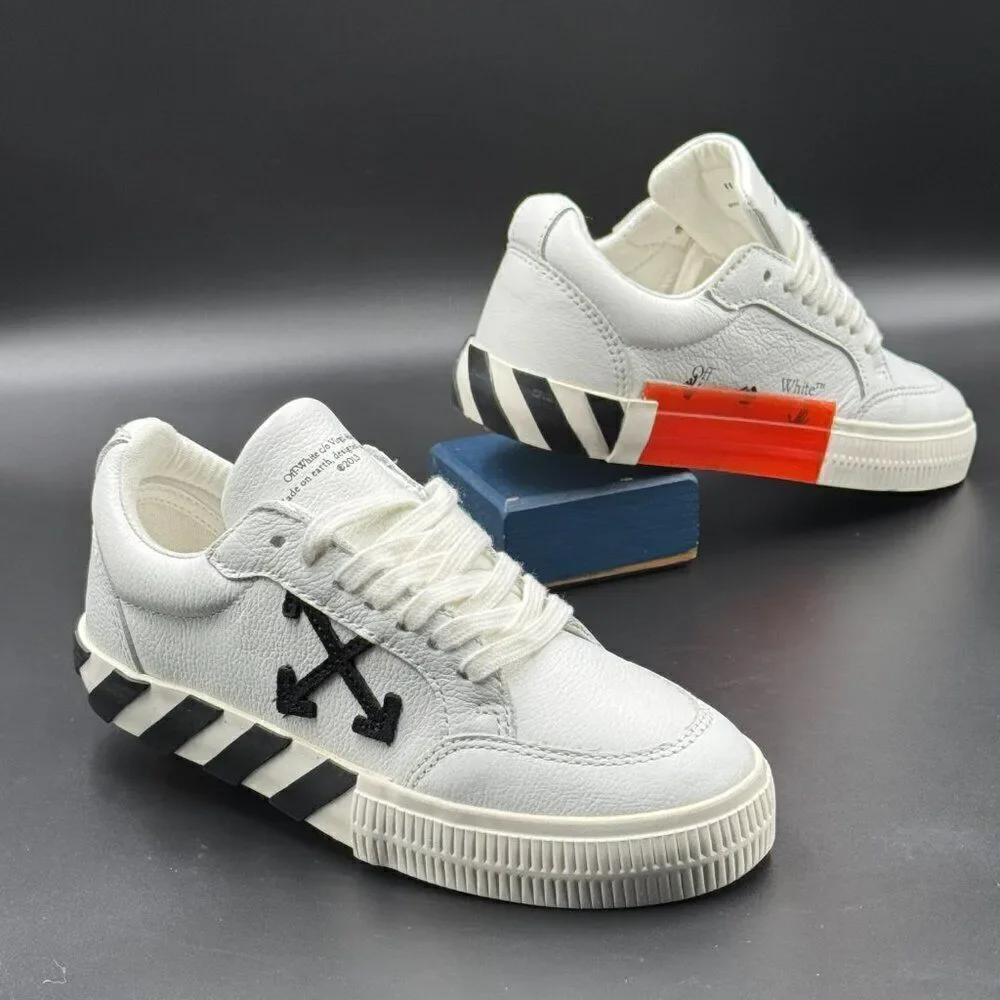 Off-White c/o Virgil Abloh Vulcanized White Canvas